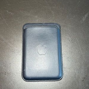 iPhone leather Wallet with MagSafe - Midnight